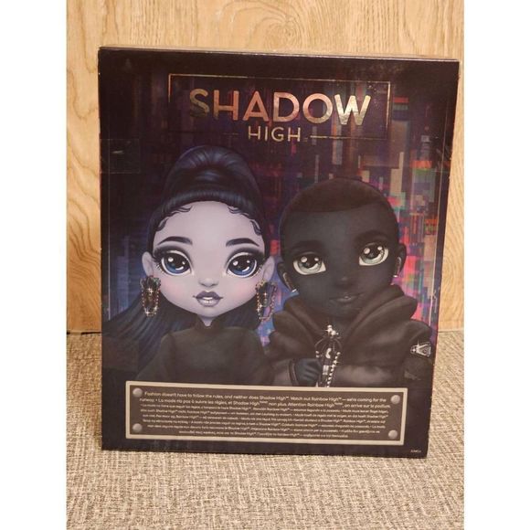 Rainbow High Shadow High Rexx Mcqueen Black Color Fashion Doll New 2023 NWT NIB - Picture 4 of 6